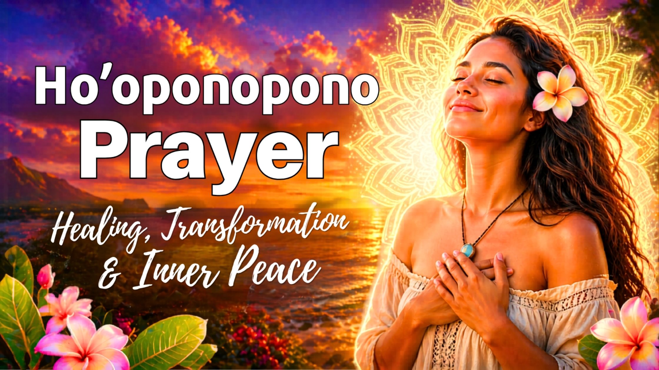 Ho’oponopono Prayer for Self-Healing & Inner Peace — 108 Repetitions | 528 Hz Frequency